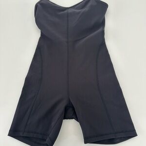 Lululemon Athletica Black Strapless Romper